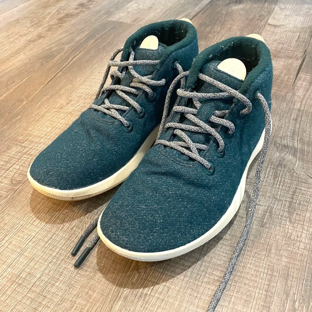 Allbirds Wool Runner-Up Mizzle Size 10 Green High Top